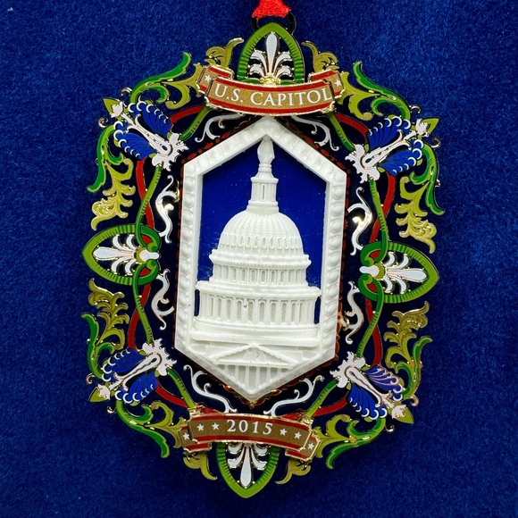 2015 US CAPITOL HISTORICAL SOCIETY ORNAMENT - Picture 1 of 1